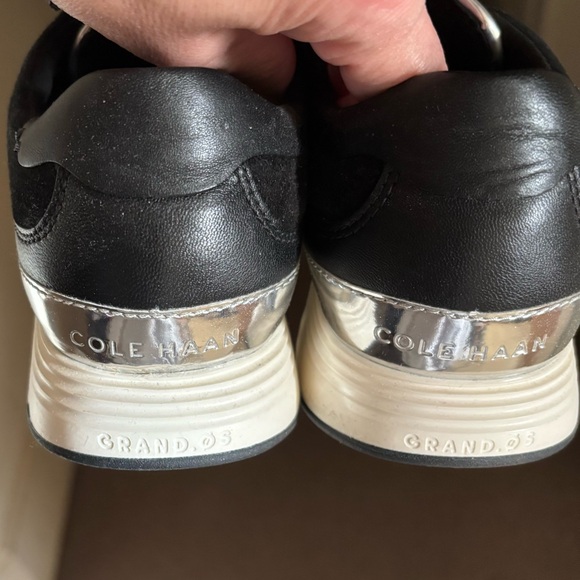 Cole Haan Suede and leather lace up tennis shoes. - Picture 7 of 7